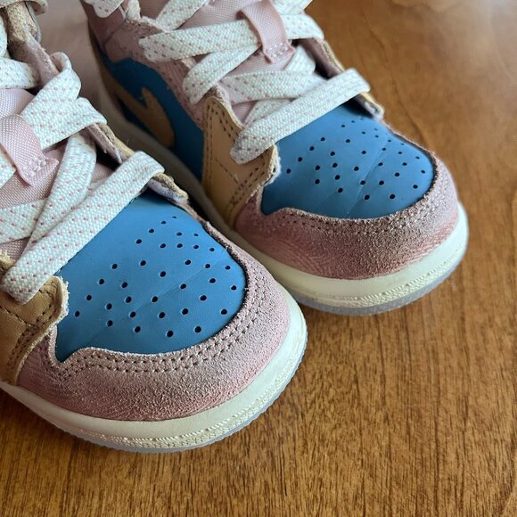 Nike Air Jordan 1 retro pastel sneakers 8C - Picture 13 of 16